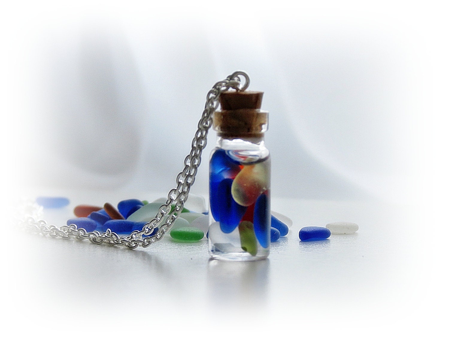 Glass Beach Sea Glass Pendant