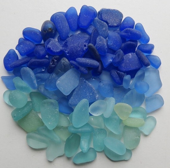 Items Similar To Bulk Sea Glass Bulk Beach Glass Genuine Cobalt Blue Tinies 100 Pieces Beach