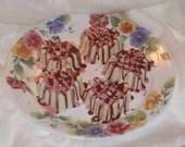 3 oz Valentine's Day & Yummy Heart Soap Covered with Icing - Your Choice of Scent