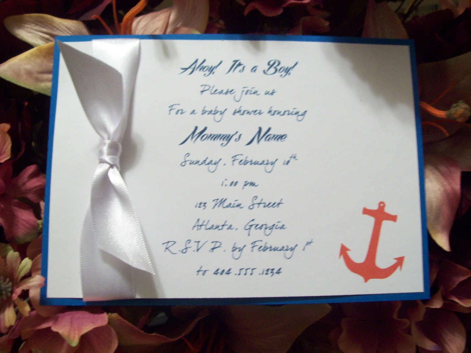 Sailor Invitations with free envelope addressing Il_170x135