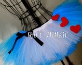 Alice in Wonderland Running Tutu ( 9 inch tutu)