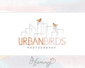 One of a kind, Custom, Premade, Birds, Skyline, Urban Photography Logo