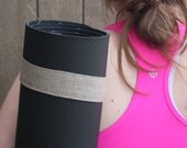 Grey Yoga Mat Strap