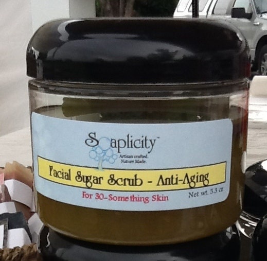 Facial Sugar Scrub for 30-Somethings