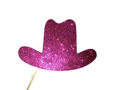 Cowgirl Glitter Photobooth / Photobooth/ Photo Booth/ Wedding/ Prop/ Birthday/ Party/ Glitter