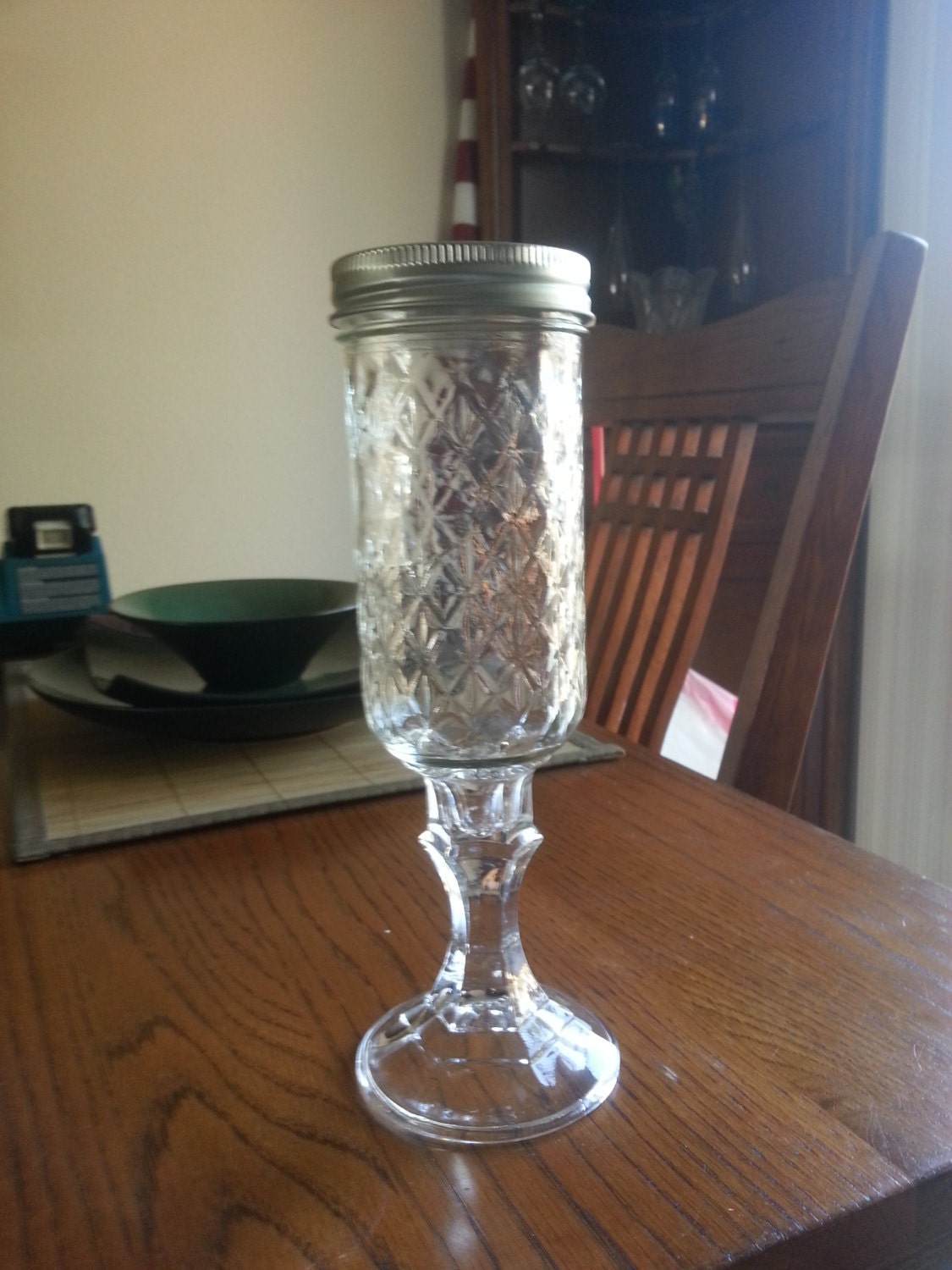 Glass Mason Jar for Sarah