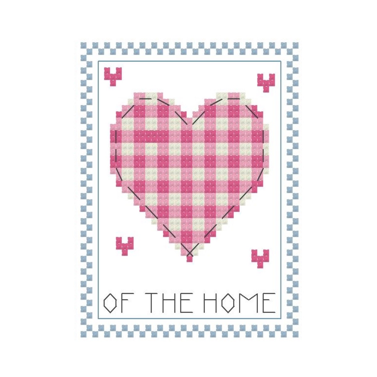 Heart of the Home Cross Stitch Pattern