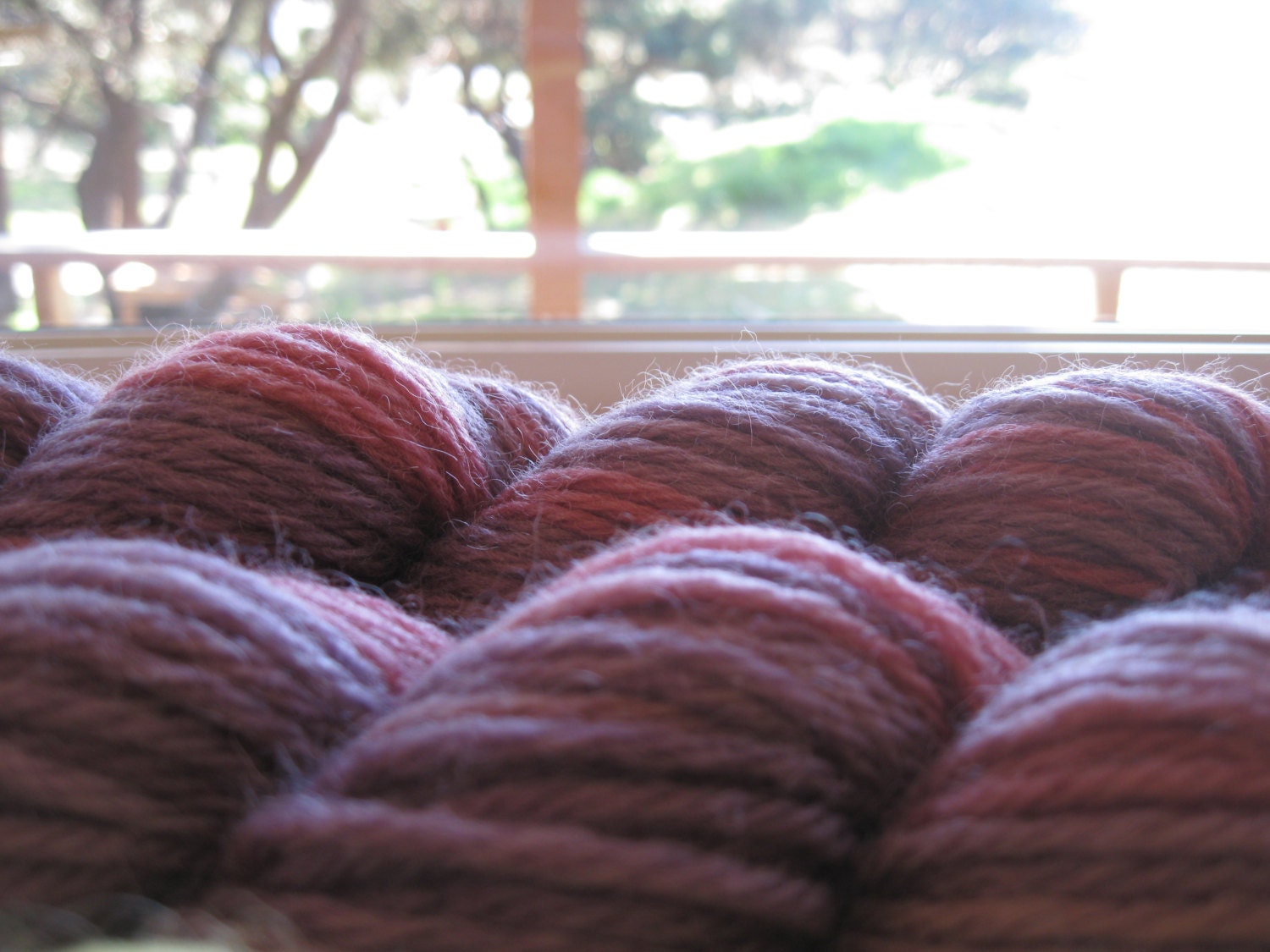 Nature Inspired. Hand Dyed. Lavender. Wool. Yarn. Summer. Fresh. Wild Berries. Earth Day. Natural Dyes. Eco. Gift Ideas. Mothers Day.
