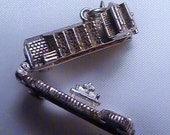 Sterling Silver Opening Nuvo Coventry Cathedral Charm - 1 only ,vintage silver charms.
