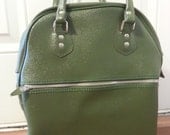 Olive Green Luggage Bag