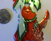 Recycled Soda Cola Drink Can - Christmas Puppy Dog ORNAMENT - Winter Summer Spring Fall Tree Fun
