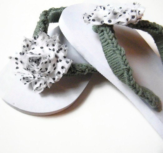 Ladies Flip Flops, Womens Flip Flop Sandals, Crochet Flip Flops, Summer Accessory