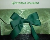Green Clucth Purse