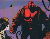 Hellboy - Paranormal - Supernatural - Ceramic Coaster - Dark Horse - Comic Book - Art - Red and Black - Mike Mignola - Graduation Day