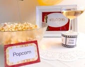 Oscars' Party Printable, Editable invitation, DIY Printable pdf - INSTANT DOWNLOAD -029