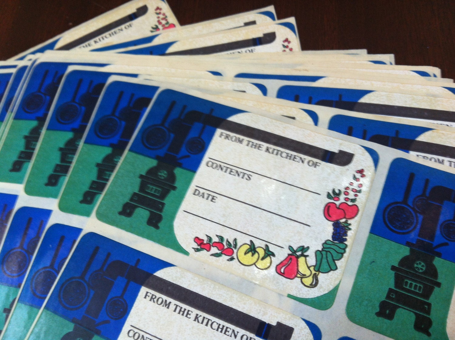 Vintage Jarring Labels