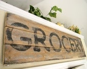 sign-wood-kitchen wall decor-country-chic-distressed-farmhouse style-vintage decoration-kitchen accessories-woodworking-barnwood