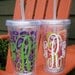 Personalized Travel Mug, Tervis style tumbler - Monogram
