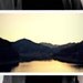 Golden Sunset, Black Mountains, Tea Fields, Dusk, Korean Landscape, Nature Decor, Gold River, Majestic, Southeast Asia, Tea Mountain, Heaven