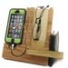 IPhone 4, IPhone 4S, IPhone 5 Wood Dock - Valet