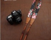 Cam-in - Handmade Leather Camera Strap in Brown- CAM7137