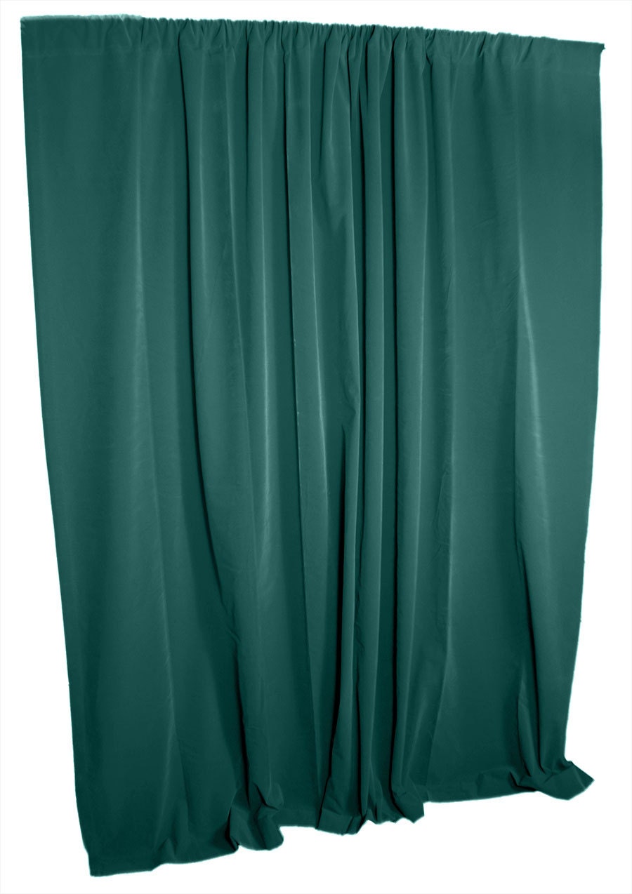 Buy contemporary window treatments - Modern New Green Velvet Fabric Custom Panel Drape Home Window Treatment Curtain 5'W x 10'H