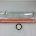 Vintage Pie Crust Glass Rolling Pin With Screw Cap (Great Condition)