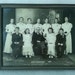 Vintage Confirmation Photograph In Frame - Dated 1937 - By Sliker