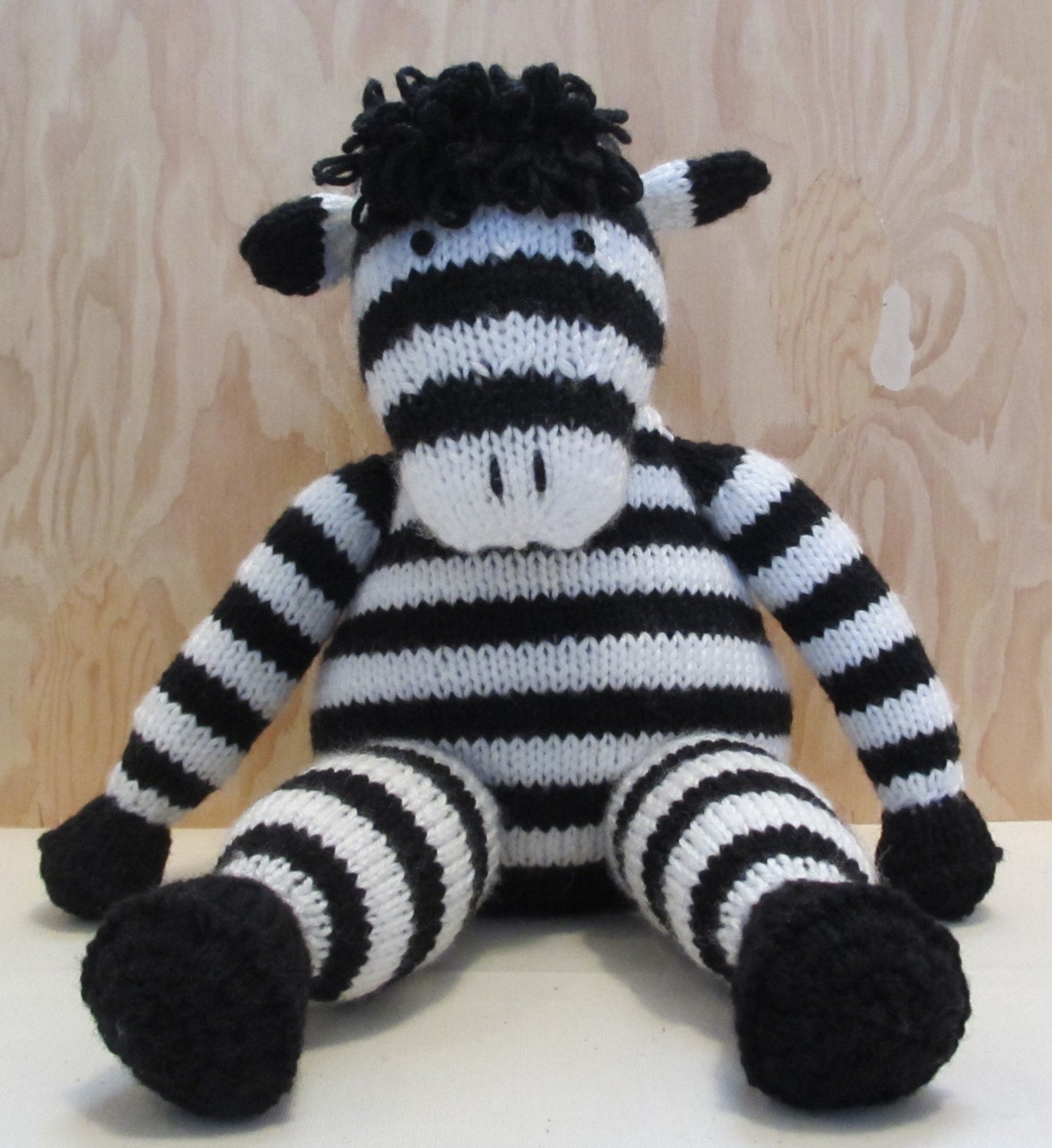 Popular items for knit zebra on Etsy