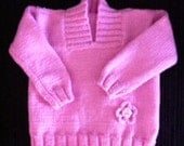 Pink Baby Girl Sweater