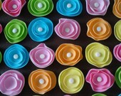 12 Spring Fondant Flowers Cupcake Toppers