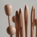 Wood needle & pin