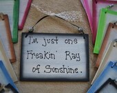 Funny Humor Signs 3.5"x5" Wooden, Handpainted, Handmade, Funny Sayings, Humor, Home Decor, Small Sign, Family, Cute, Wall Decor