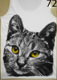 Cat lady T-Shirt , Black T-Shirt , clothing , Women T-Shirt , Animal T Shirts,tank top,dress short,t shirt Size M
