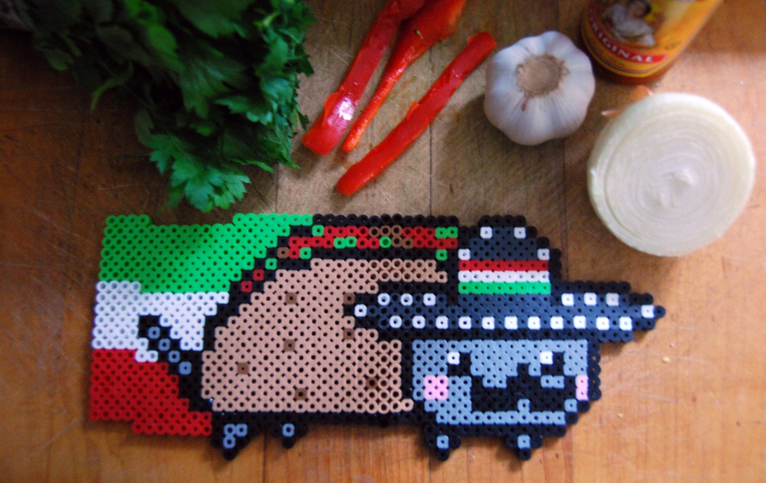 Items Similar To Mexican Taco Nyan Cat On Etsy