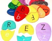 Letter Eggs Educational Learning Toys In The Hoop Embroidery Design
