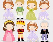 The Royal Family Digital Clipart for Personal and Commercial Use /INSTANT DOWNLOAD Il_170x135