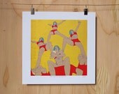 We Cause Accidents - Digital Illustration Art Print