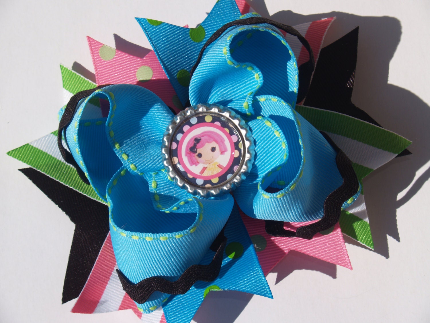 Lalaloopsy Hair Bows - Set of 5 - Ready to Ship