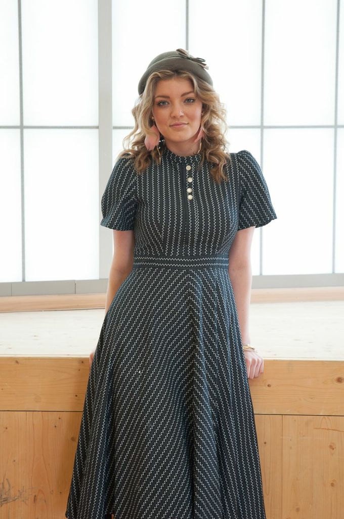Amazing Handmade 1940s Dress.