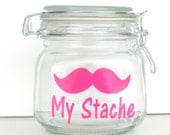 My Stache - Moustache Jar - 15 Colors Available