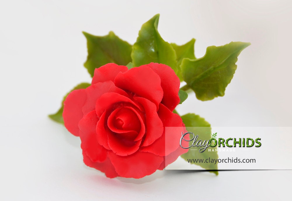 Handcrafted Red Rose