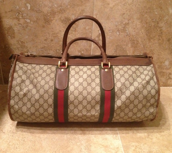 old gucci duffle bag