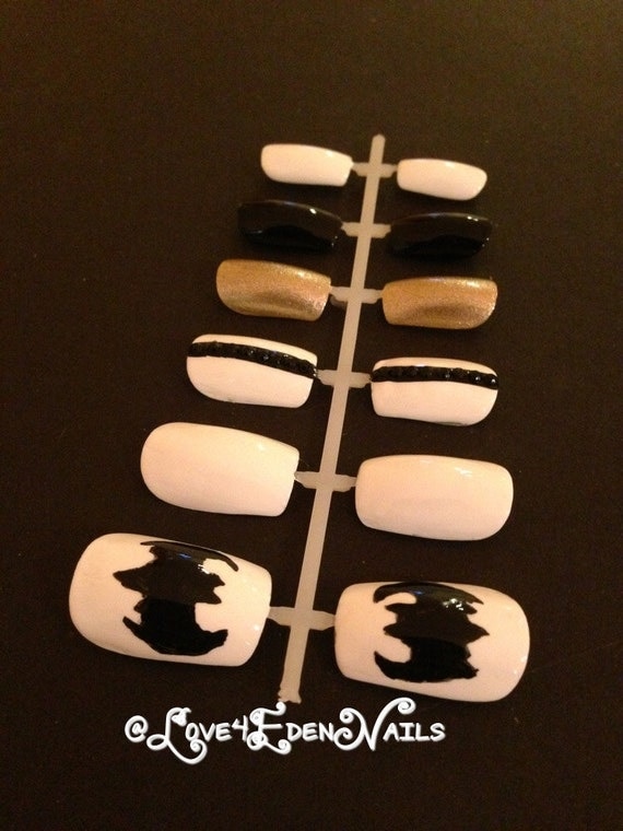 Batman Fake Nail Set