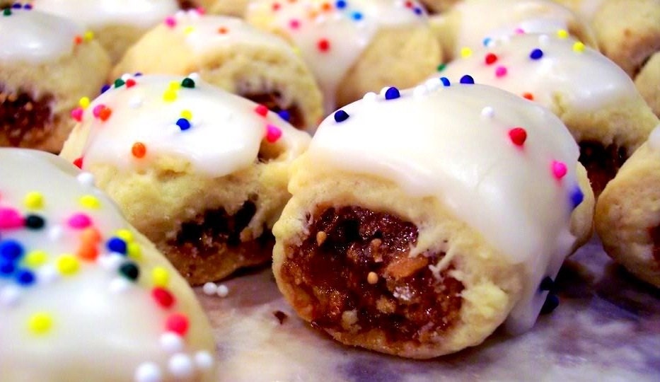 Fathers Day Snacks and Treats, The Best NY Italian Fig Cookie, Cucidati