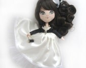 Art cloth doll Karina :  I am going to the prom