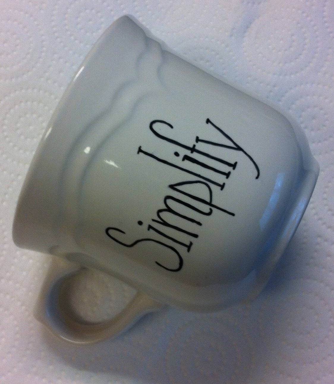 Simplify Coffee Mug - Upcycled