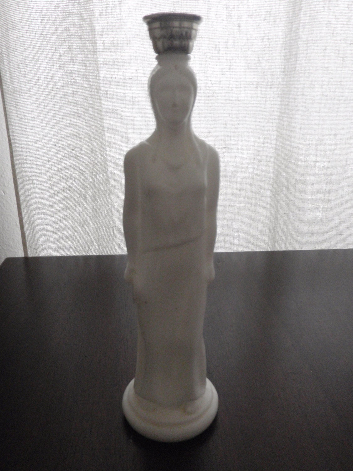 Vintage 1970s Avon Grecian Lady Bottle