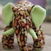 Ton of Love Elephant He is milk chocolate with hearts all over