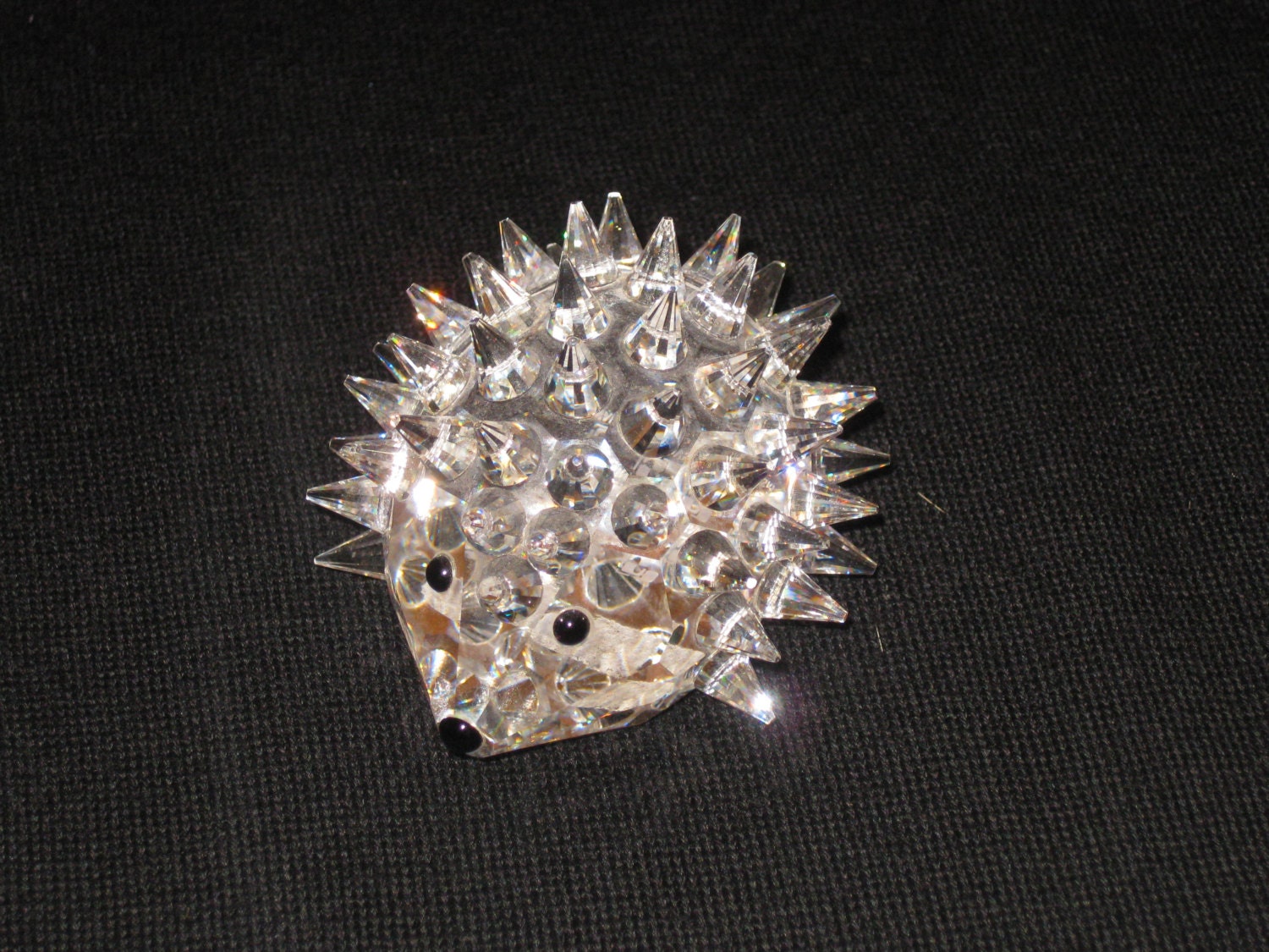 swarovski crystal hedgehog large